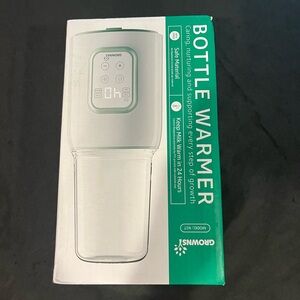 Grownsy Bottle Warmer - White and Green